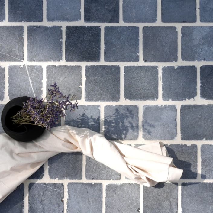 Blue Limestone Cobblestones 