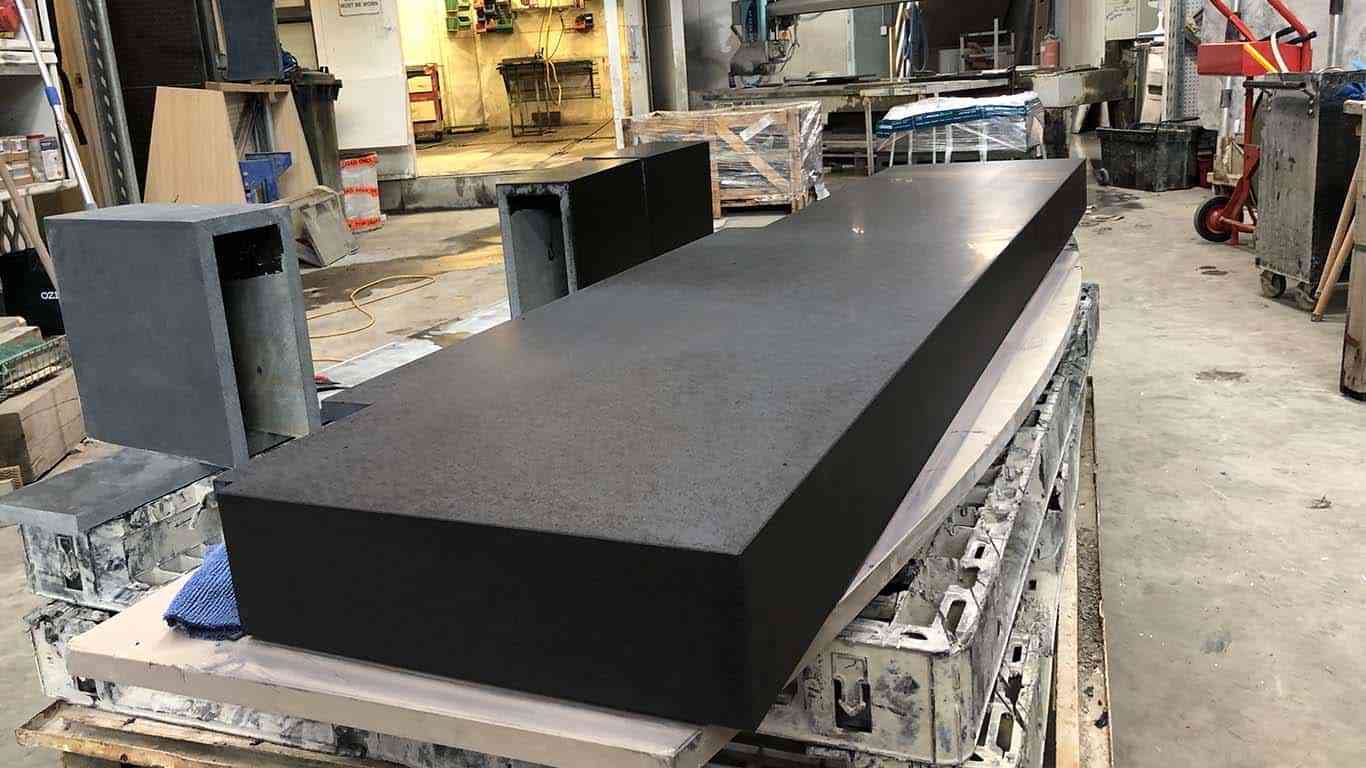 Laminated Drop Edge Bluestone Hearth with enhanced sealer