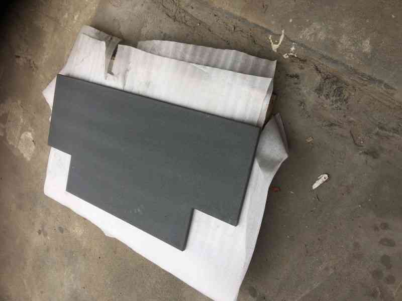 Custom Bluestone T shape Hearth