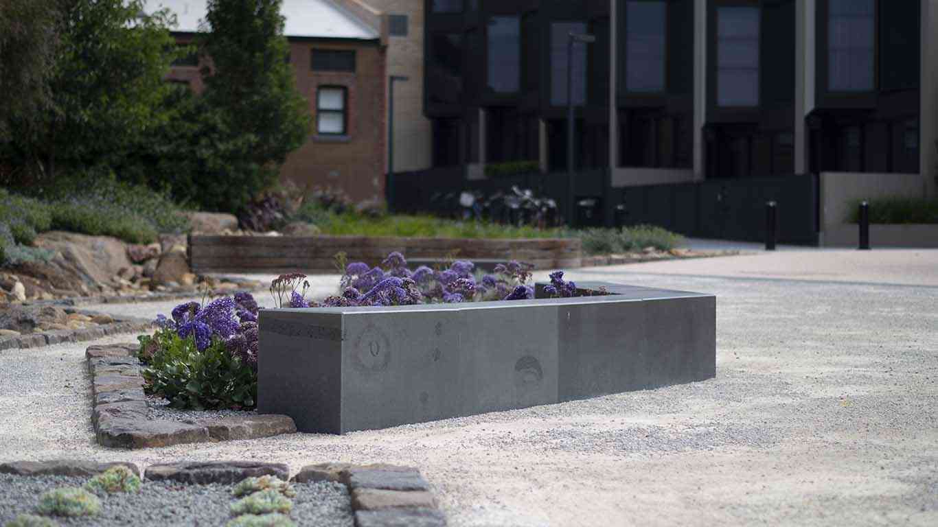 Bluestone bench seat