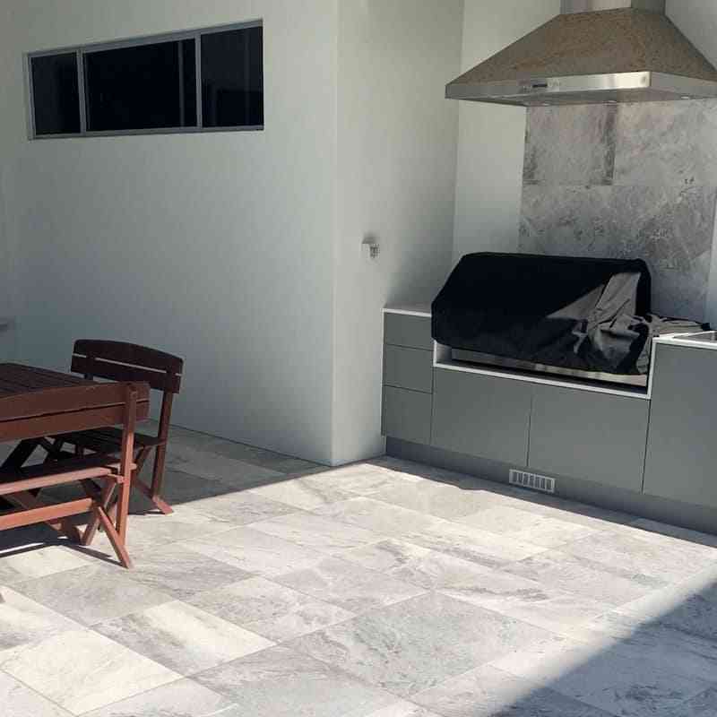 Venice Grey marble pavers 