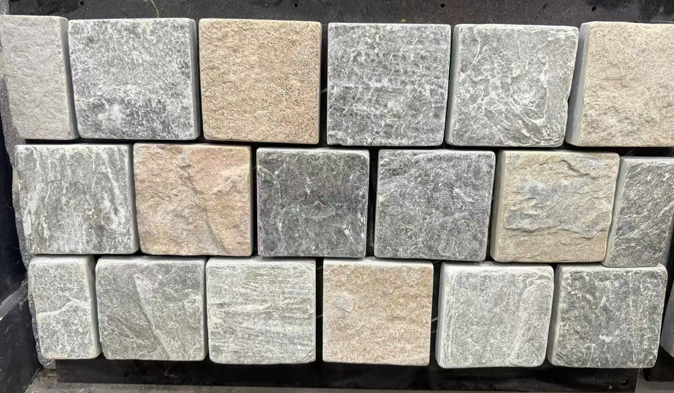 Beech cobbles loose 100mm×100mm×18−22mm