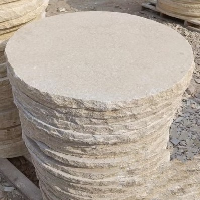 Solara Leathered Limestone Steppers